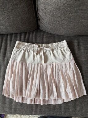 JoyLab Mesh Tiered Mini Skirt with Pockets
